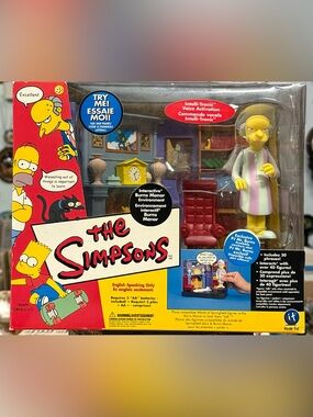 NIB Vintage 2000’s The Simpsons Collectible Playset  With Mr. Burns Figure